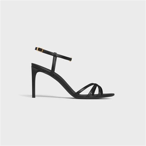 celine leather sandals|celine soir sandals.